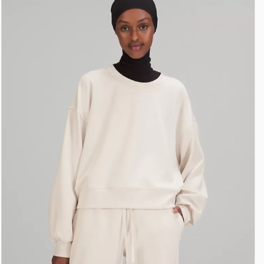 Perfectly Oversized Cropped Crew Softstreme